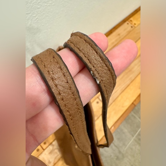 Coach Brown Leather Tote Bag with Dusty and New Purse Scarf! - Picture 15 of 16